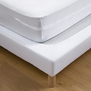 Matrasbeschermhoes in jersey, anti-mijt, hoogte 22 cm