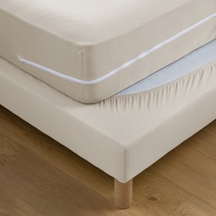 Matrasbeschermhoes in jersey, anti-mijt, hoogte 22 cm