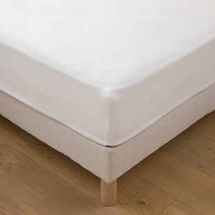 Matrasbeschermer, absorberend vlies, bio katoen, max. hoogte 25 cm