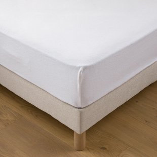 Matrasbeschermer, anti-mijt katoenvlies, max. hoogte 20 cm