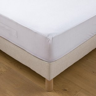 Matrasbeschermer, badstof katoen, waterdicht, max. hoogte 23 cm
