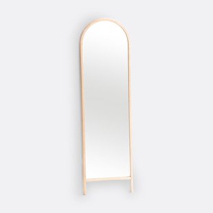 Spiegel op voet / eiken psyche 50x170 cm, Nabou