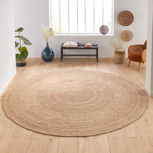 Vloerkleed in jute Aftas