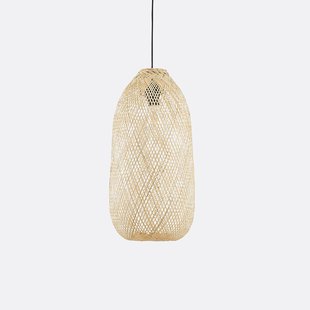 Hanglamp in bamboe Ø30 cm, Ezia