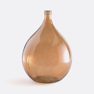 Vaas dame-Jeanne in glas H56 cm, Izolia