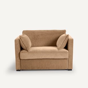 2-zitsbank, omvormbaar, in stonewashed fluweel, NEO KINKAJOU
