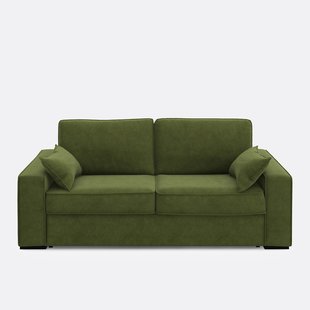 Slaapbank van fluweel, 2, 3 of 4 zits, Comfort BULTEX® Cécilia