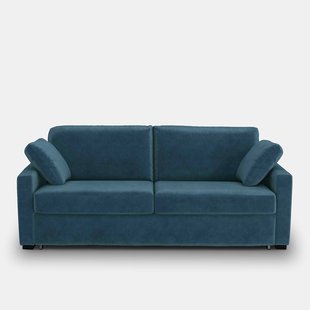 2, 3 of 4 zits slaapbank, Comfort Bultex®, fluweel, TIMOR