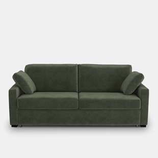 2, 3 of 4 zits slaapbank, Comfort Bultex®, fluweel, TIMOR