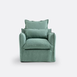 Fauteuilhoes in linnen Odna