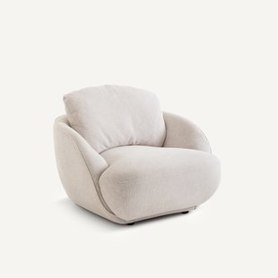 XL bolvormige bank, van gemêleerd katoenen, ALPINE