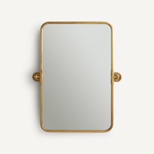 Rechthoekige draaibare spiegel H75,5 cm, Cassandre