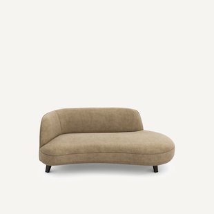 Bank Dormeuse stonewashed fluweel, Rosebury