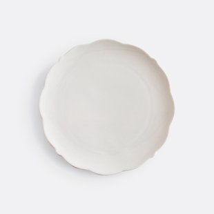 Set van 4 dessertborden in porselein, Hirène