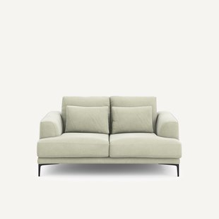 2-zits bank in stonewashed fluweel, Marsile