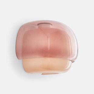 Wandlamp van gekleurd glas, KINOKO