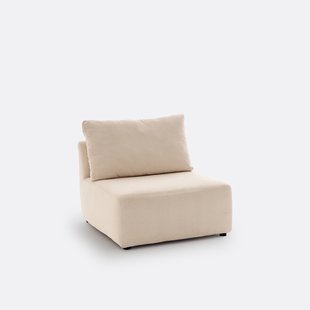 Modulaire bank geribd fluweel, Monica