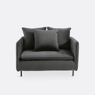 XL fauteuil in fluweel, Ivete