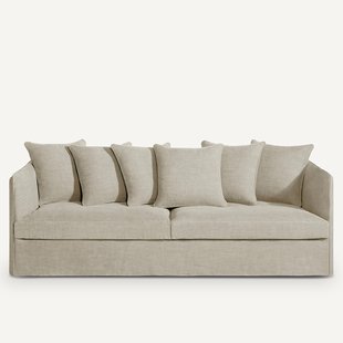 Bank 3-, 4- of 5-zits in dik stonewashed linnen, Neo Chiquito