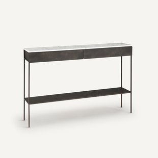Wandtafel wit marmer, Fébée