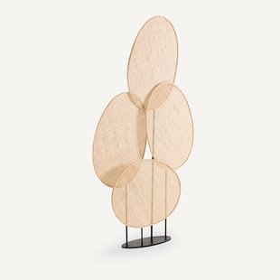 Kamerscherm, geweven rotan, CANOPÉE, ontwerp Emmanuel Gallina
