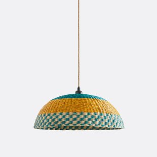 Hanglamp in gekleurd herbarium  Ø44 cm, Hilo