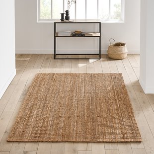 Handgeweven jute vloerkleed, AFTAS