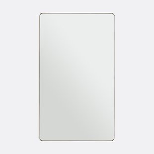 Rechthoekige spiegel, metaal, breedte 100 x hoogte 170 cm, IODUS