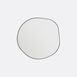 Organische vorm spiegel, lengte 58 cm, hoogte 58 cm, ORNICA