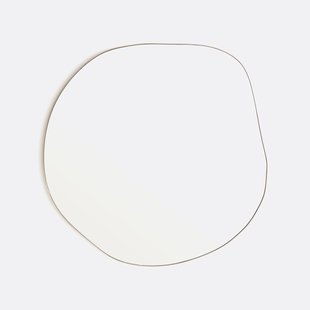 Organische vorm spiegel, lengte 80 cm, hoogte 80 cm, ORNICA