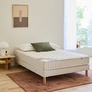Origine-matras met 580 veren, middelstevige ondersteuning, zacht ligcomfort