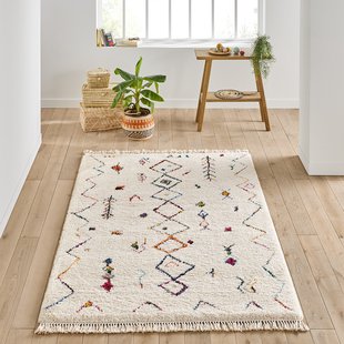 Gekleurd berber vloerkleed, Miro