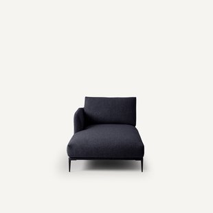 Longchair van gemêleerde bouclé, Oscar ontwerp Emmanuel Gallina