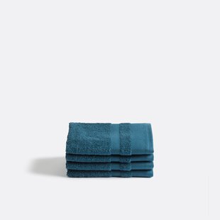 Set van 4 Egyptisch katoenen gastendoekjes 600g/m², Kheops