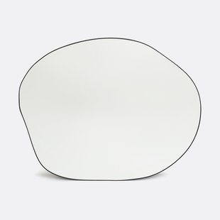Spiegel, organische vorm 120x100 cm, Ornica