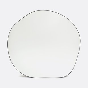 Spiegel in organische vorm 120x120 cm, Ornica