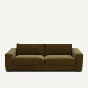 Sofa 3- of 4-zits, fluweel, Skander