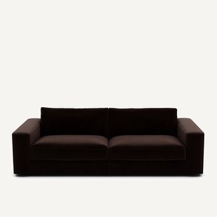 Sofa 3- of 4-zits, fluweel, Skander