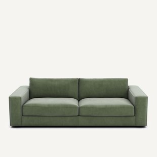 Sofa 3- of 4-zits, fluweel, Skander