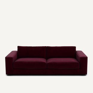 Sofa 3- of 4-zits, fluweel, Skander