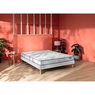 Stevige matras in latex, 3 zones 19 cm, Happy Lit