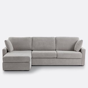 4-zits hoekbank, omvormbaar, gemêleerde structuurstof, Comfort Bultex®, TIMOR