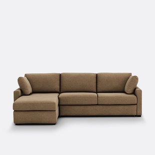 4-zits hoekbank, omvormbaar, gemêleerde structuurstof, Comfort Bultex®, TIMOR