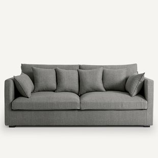 Sofa, 3, 4 of 5 zits, van katoen en linnen, NÉO KINKAJOU