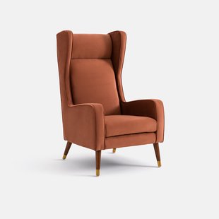 XXL fauteuil, fluweel, (Y)