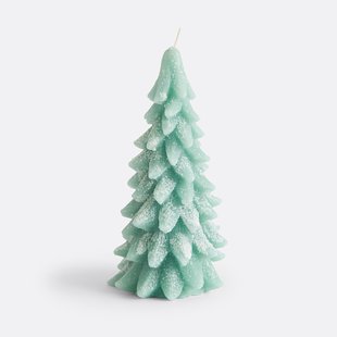 Wax kerstboomkaars H16,5 cm, Caspar