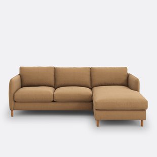 4-zits rechthoekige slaapbank in polyester, LOMÉO