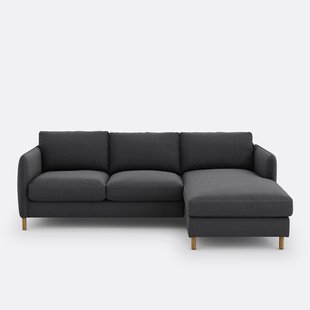 4-zits rechthoekige slaapbank in polyester, LOMÉO