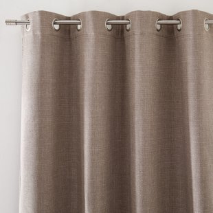 Thermisch fleece gordijn Montego