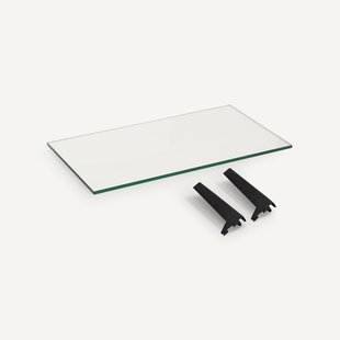 Legplank L60 cm in gehard glas, Archivita XL